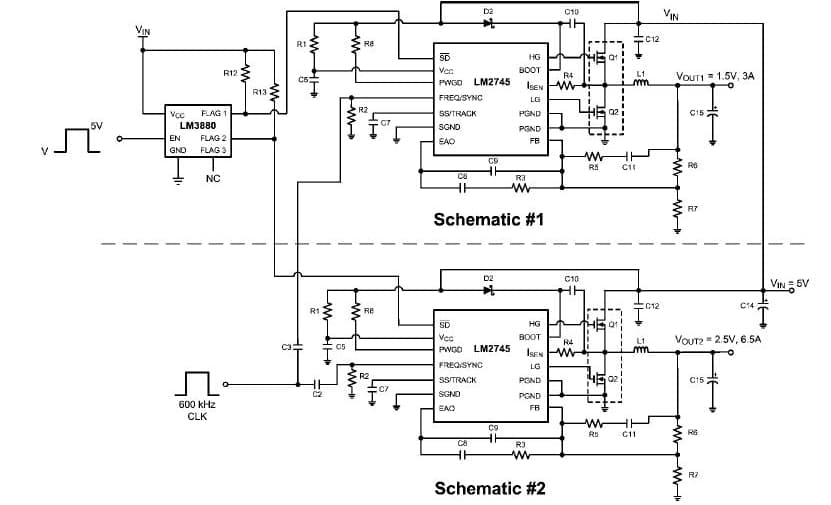 AN-1603, 1.5V, 2.5V DC to DC Multi-Output Power Supply