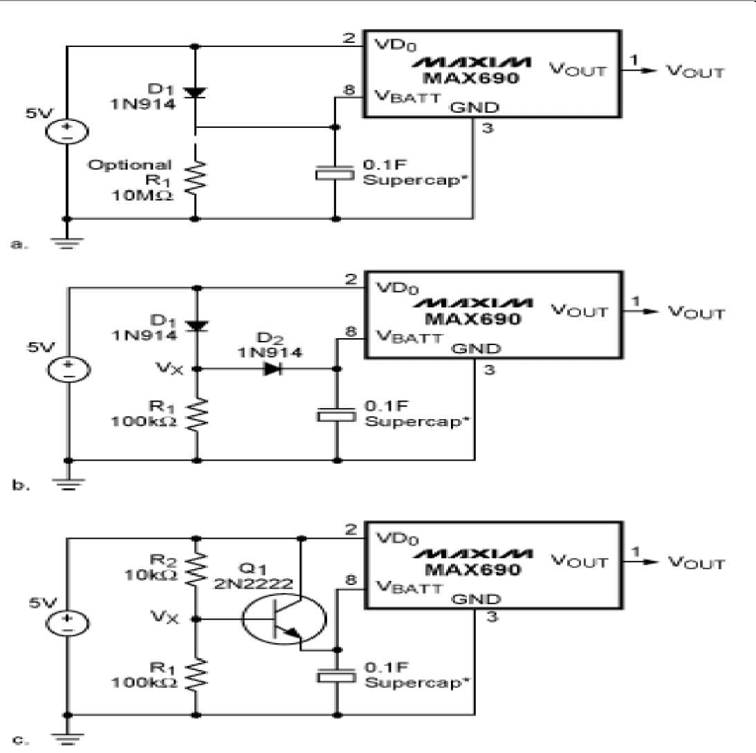 Microprocessor Power Supervisory for Cellular Phone