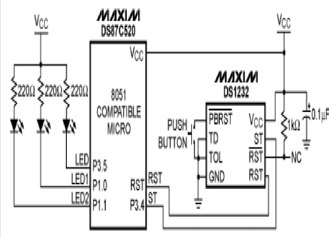 Microprocessor Power Supervisory for Cellular Phone