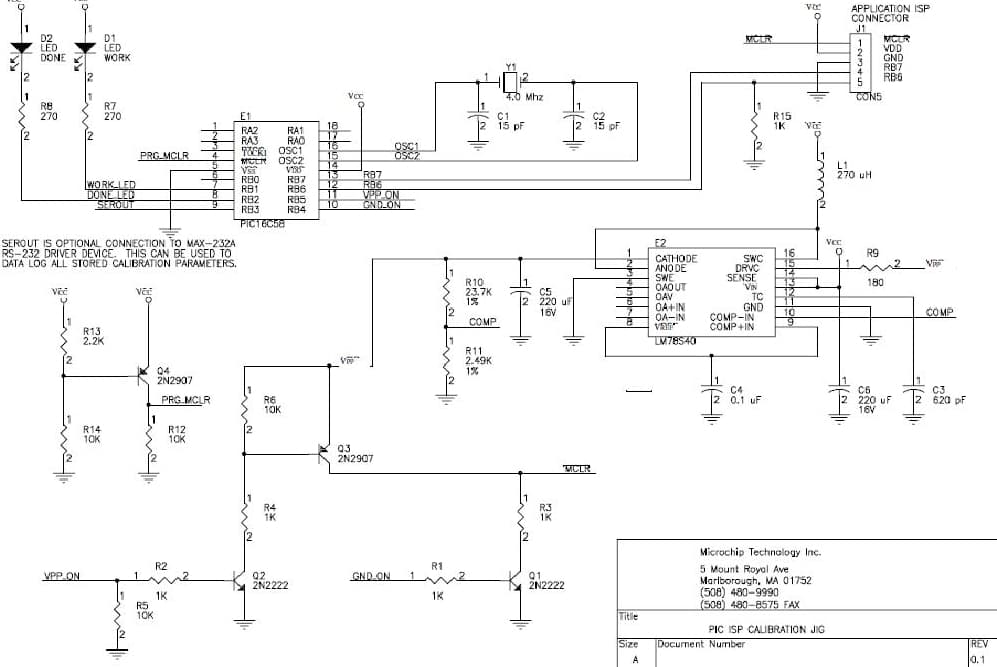 PIC16 MCU Development System for Factory Automation