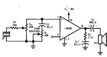 2W, 1-Channel, Class-AB Audio Power Amplifier for Cellular Phone