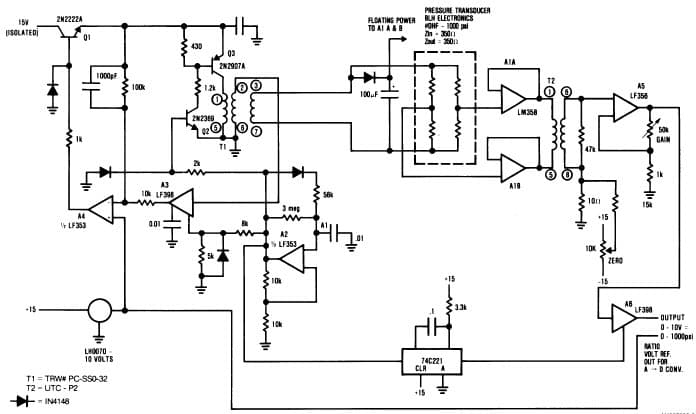 AN-298 Isolation Techniques for Fully Isolated Pressure Transducer