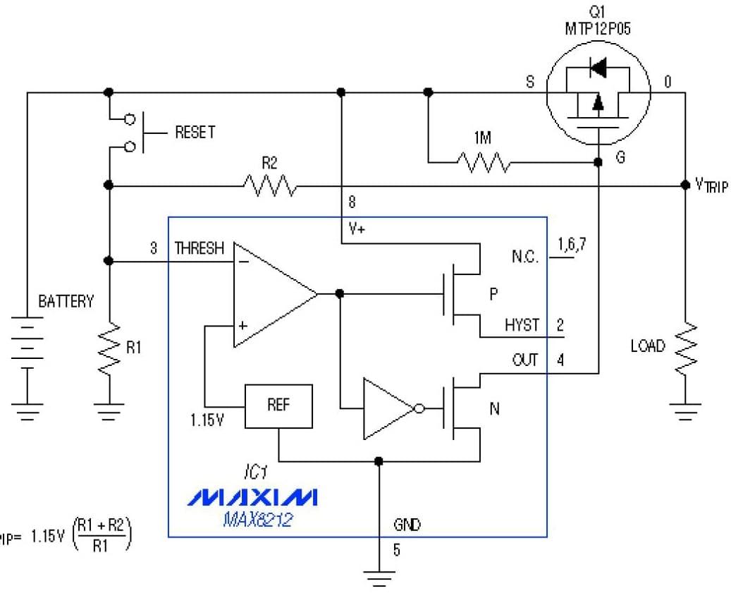 Microprocessor Power Supervisory for Cellular Phone