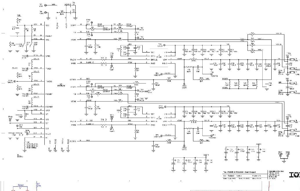 IRDCiP2005C-2, Evaluation Board for the 0.8 to 5V DC to DC Single Output Power Supply