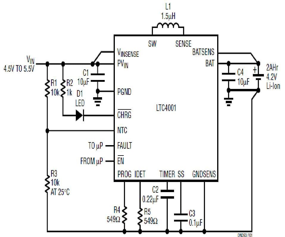 Handheld High Power Battery Charger Reference Design