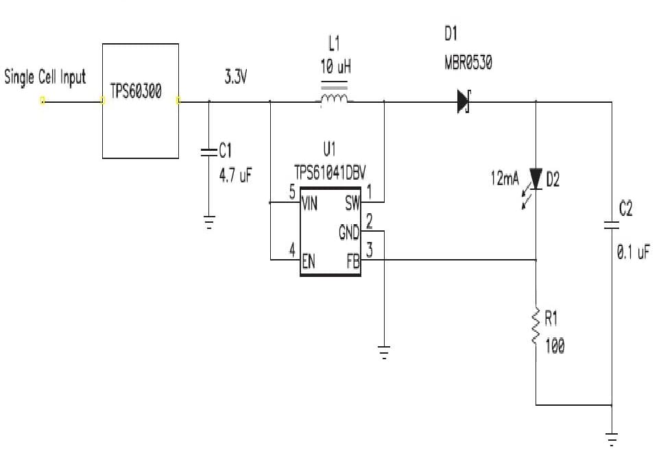 One LED General LED Driver for Backlighting