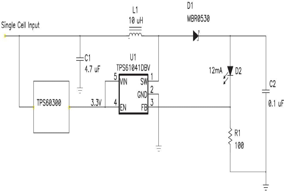 One LED General LED Driver for Backlighting