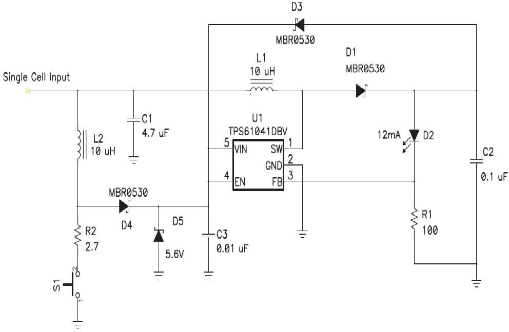 One LED General LED Driver for Backlighting