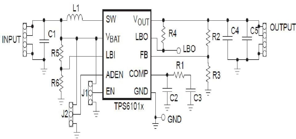 TPS61016EVM-157, Evaluation Board for the TPS61016 High- Efficiency Boost converter