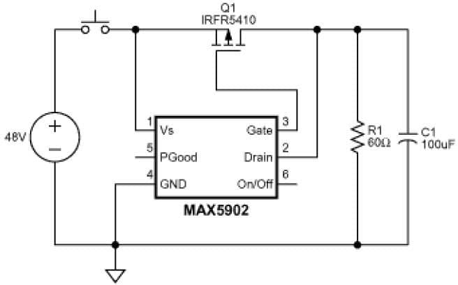 Hot-Swap Controller for Power Management