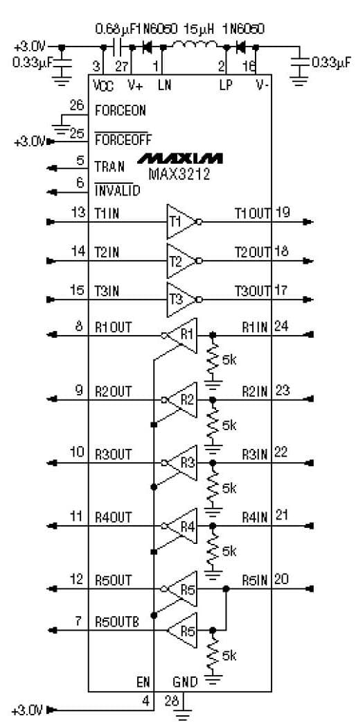 Selecting and using RS-232 Interface Parts for Your Power Supply Voltages