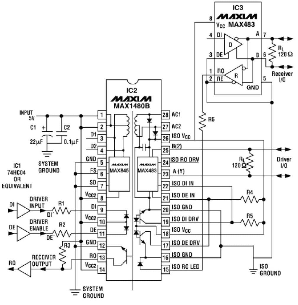 RS-485 Transceiver for Communications & Telecom