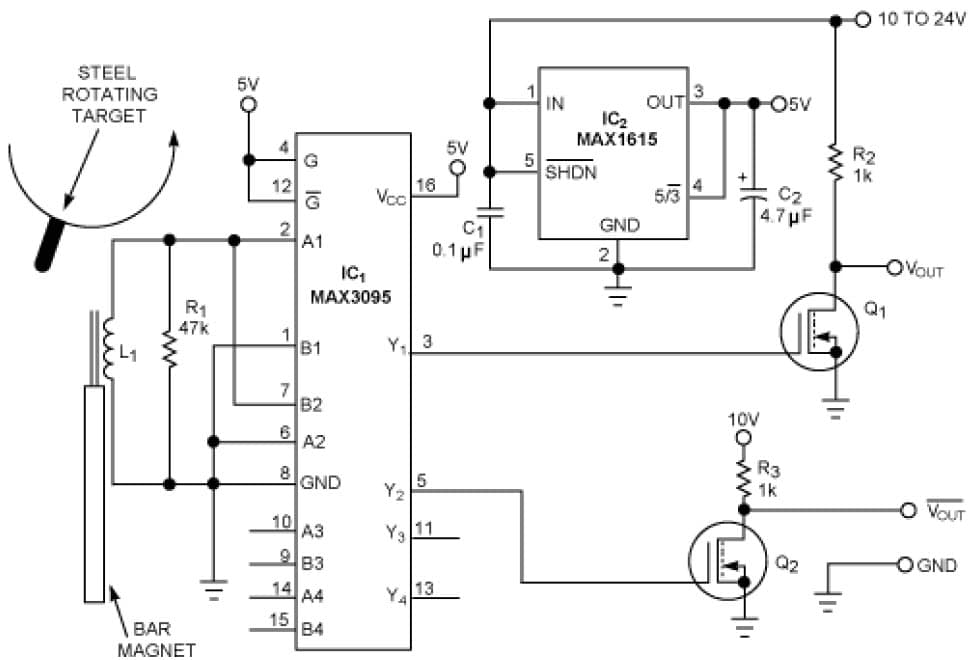 10 to 24V RS-485 Transceiver for Automotive