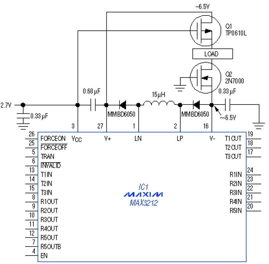 RS-232 Transceiver for Computers & Peripherals