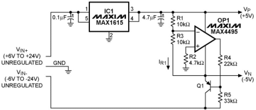 -5V, 5V DC to DC Multi-Output Power Supply for Portable