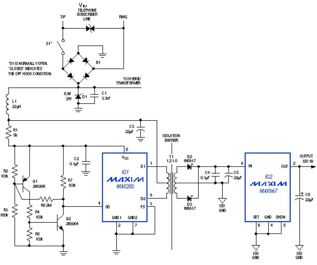 0.15W, 5V DC to DC Single Output Power Supply for Portable