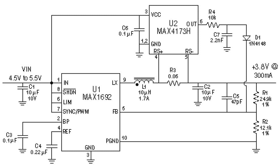 3.8V DC to DC Single Output Power Supply for Portable