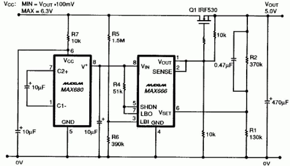 5V DC to DC Single Output Power Supply for Portable