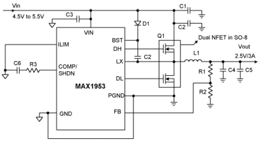 2.5V DC to DC Single Output Power Supply for Computers & Peripherals