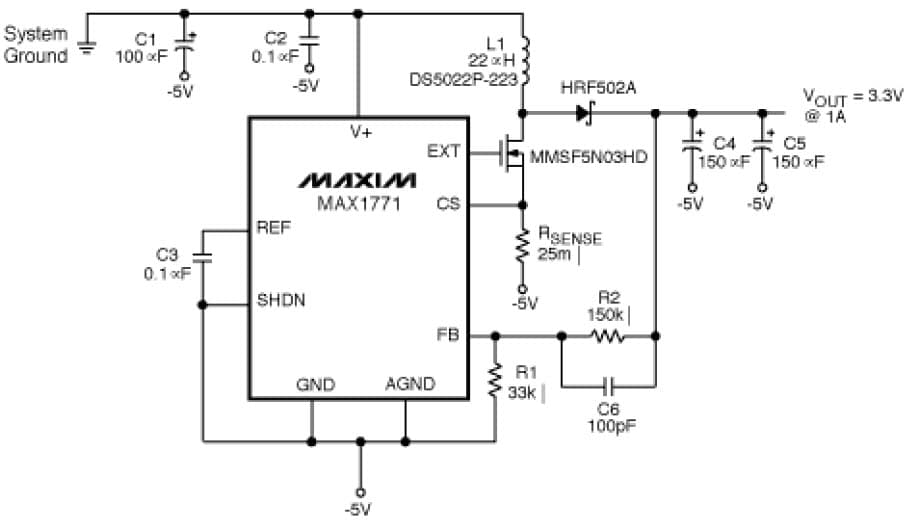 3.3V DC to DC Single Output Power Supply for Portable