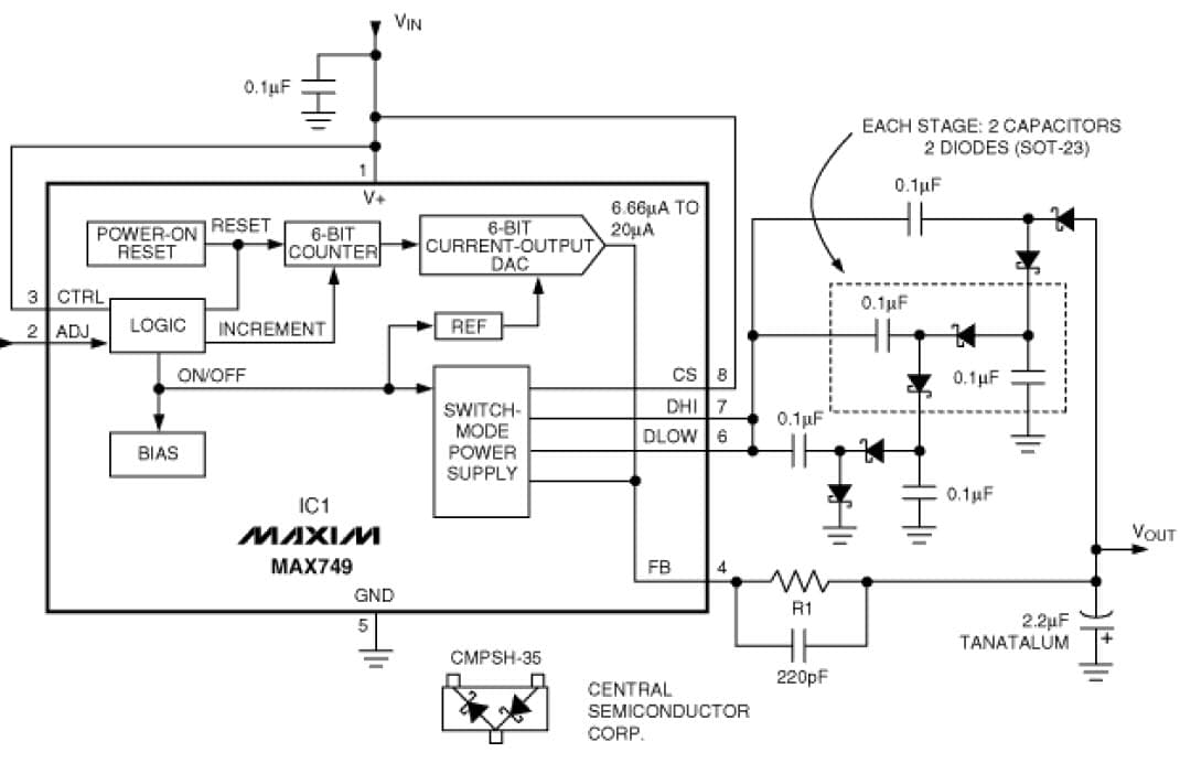 -2 to -18V DC to DC Single Output Power Supply for LCD Monitor