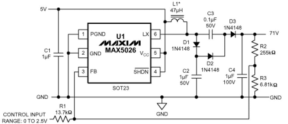 71V DC to DC Single Output Power Supply for Fiber Optic Serial Communications Interface