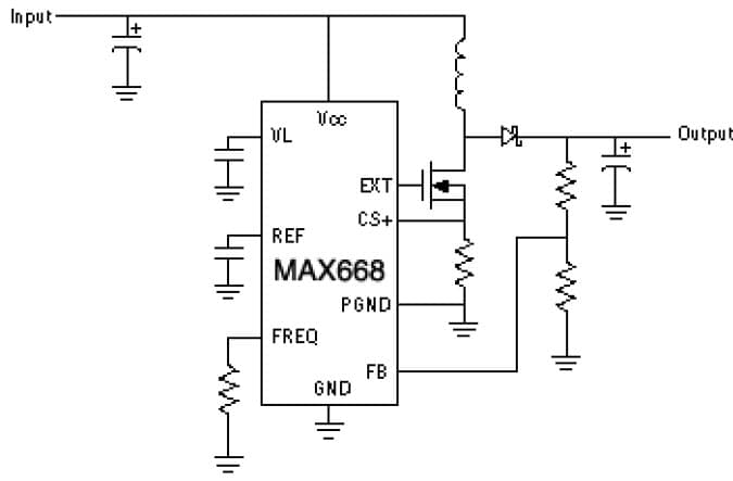 DC to DC Single Output Power Supply for Portable