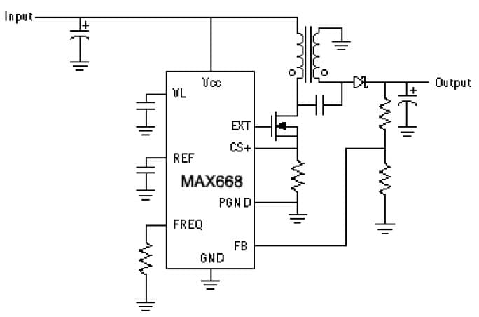 DC to DC Single Output Power Supply for Portable