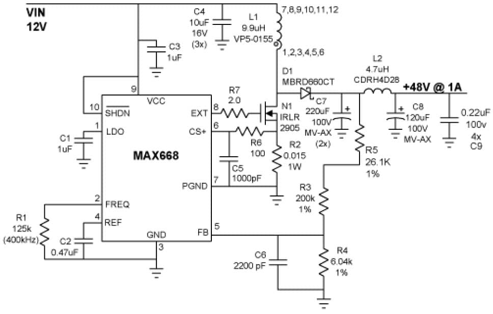 20W, 48V DC to DC Single Output Power Supply for Cellular Phone