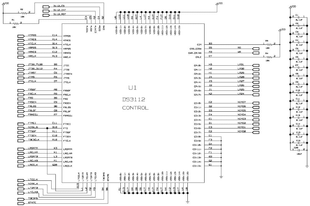 DS3112RD DS3/E3 Multiplexer Reference Design