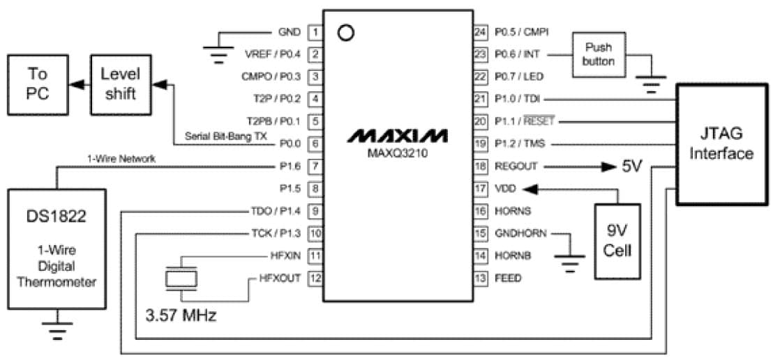 Building 1-Wire Temperature Logger Using Microcontroller