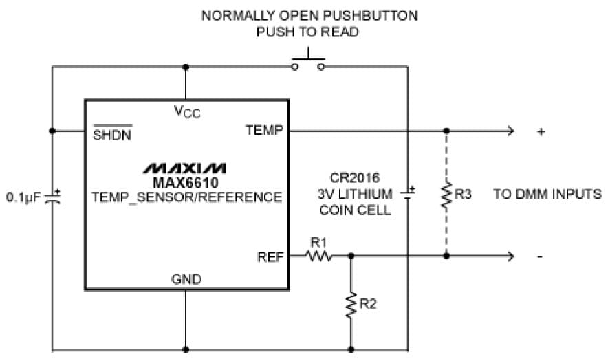 Simple Temperature Sensing Circuit