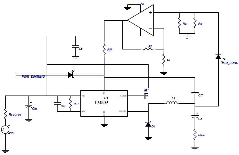 One LED High Brightness LED Driver for Automotive