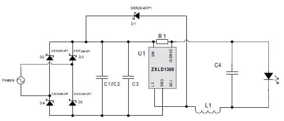 3W, One LED General LED Driver for Lighting