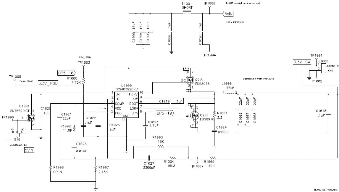 3.3V DC to DC Single Output Power Supply for Brushless DC Motor Control