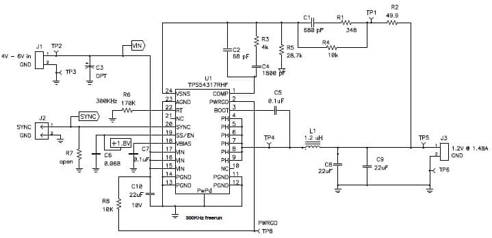 1.2V DC to DC Single Output Power Supply for Infrastructure