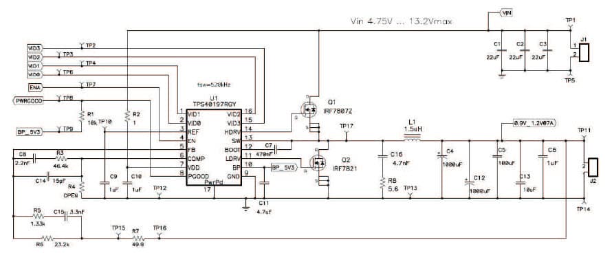 SLVA316, 0.9 to 1.2V DC to DC Single Output Power Supply for Communications/Telecom