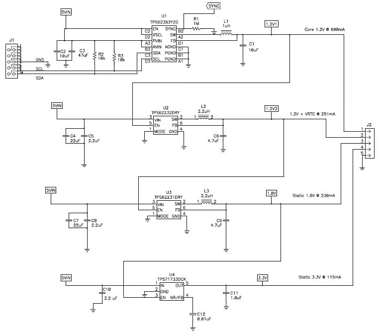 SLVA341A, 1.2V, 1.8V, 3.3V DC to DC Multi-Output Power Supply for Cellular Phone