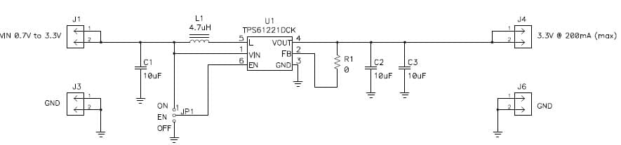 SLVA361, 3.3V DC to DC Single Output Power Supply for Portable