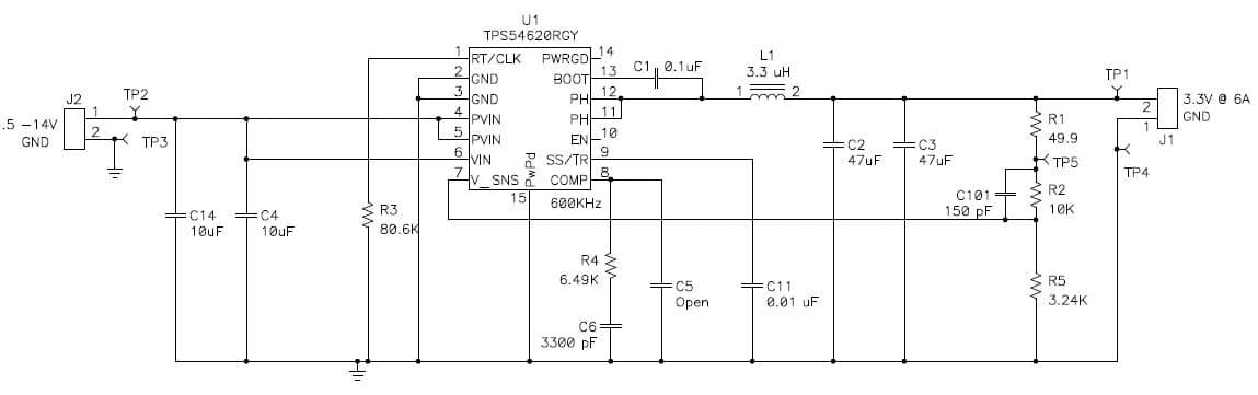 3.3V DC to DC Single Output Power Supply for Infrastructure