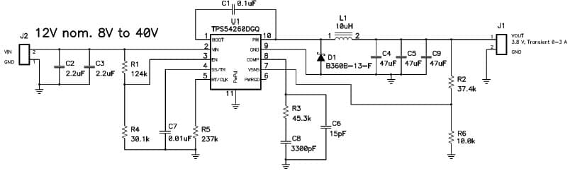 3.8V DC to DC Single Output Power Supply for Industrial