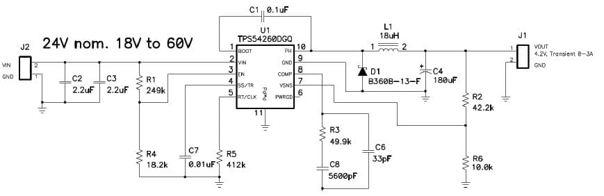 4.2V DC to DC Single Output Power Supply for Industrial