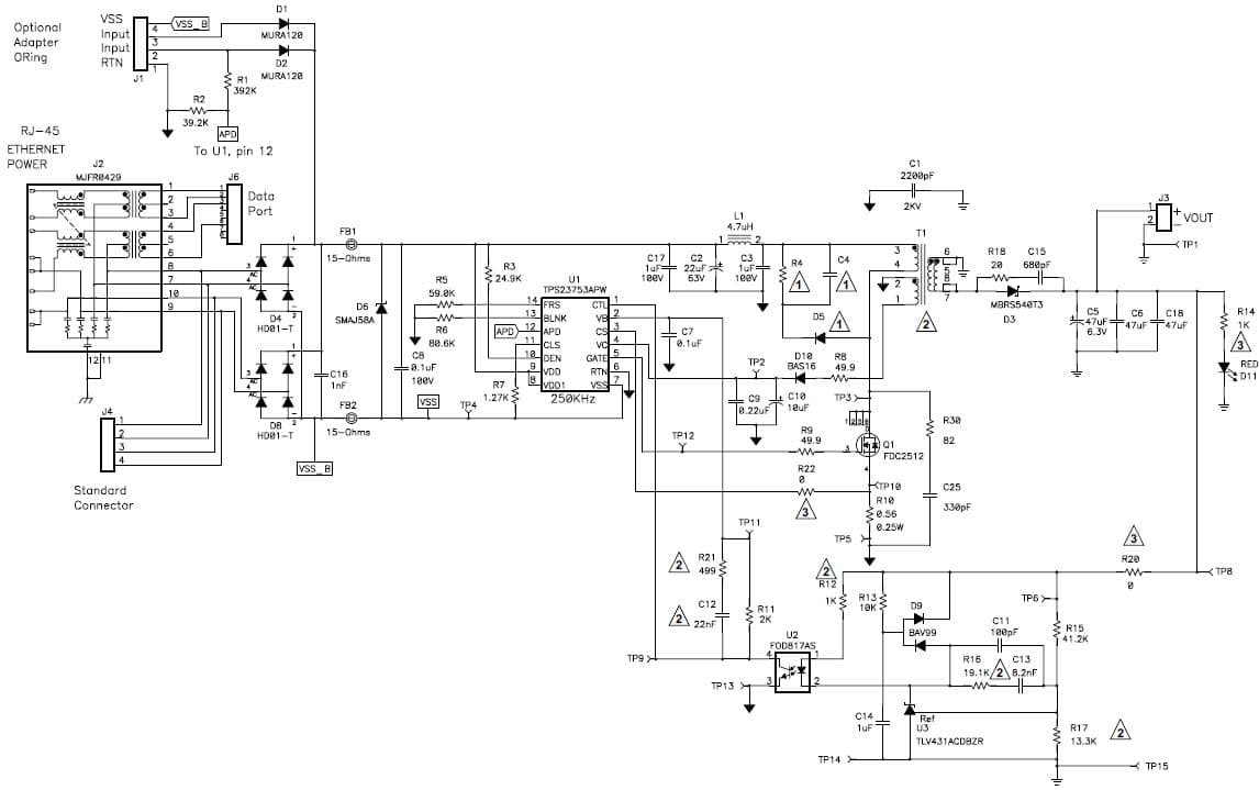 7W, 3.3V, 5V DC to DC Multi-Output Power Supply for Camera: Surveillance IP Network