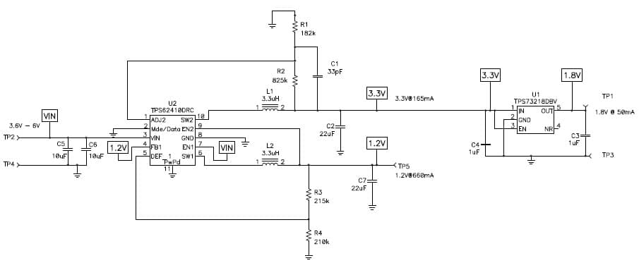 PMP4078, 1.8V DC to DC Single Output Power Supply for ECG Electrocardiogram