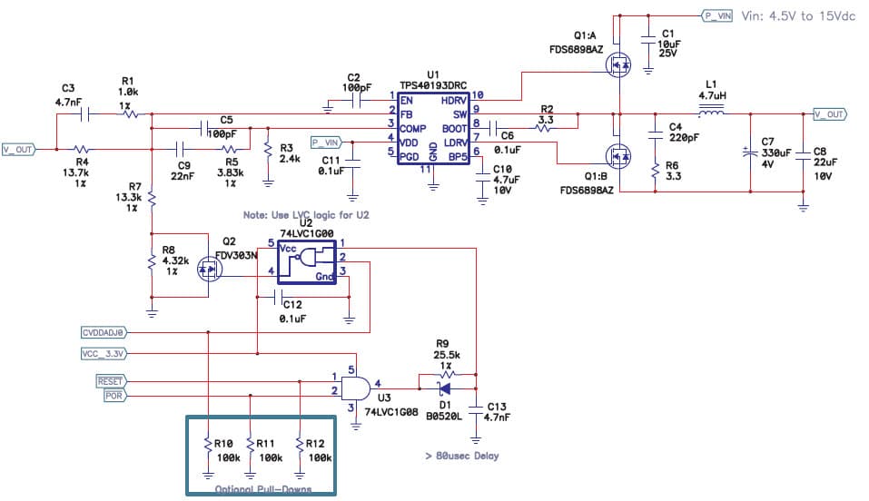 1.05V, 1.2V DC to DC Multi-Output Power Supply for Portable