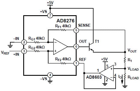 ±18V Difference Amplifier for Instrumentation