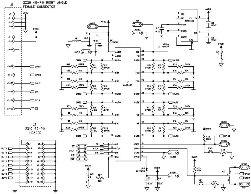 3-Wire Interface Between DAC and PIC-Microcontroller, 12-Bit, 8CH DAC