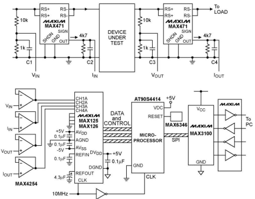 14-Bit ADC Data Acquisition System for Portable