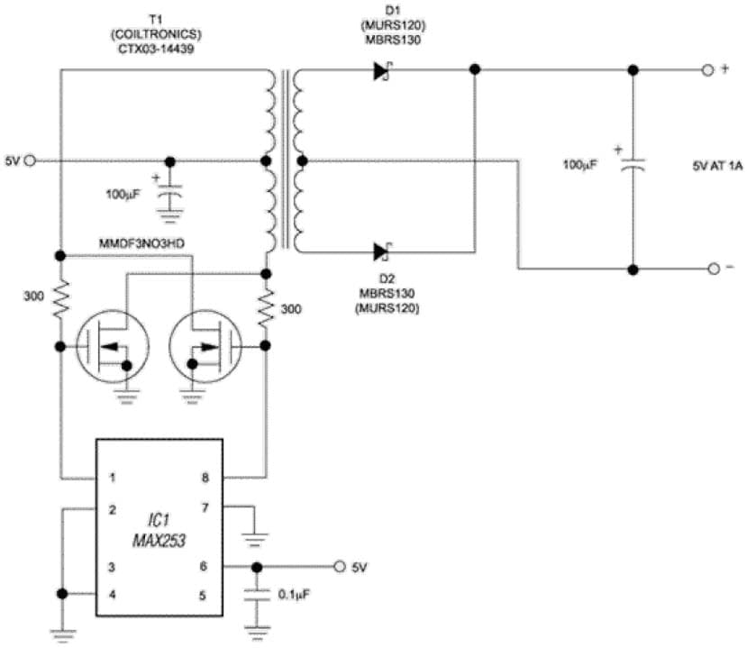 5V Push-Pull Power Driver for Industrial