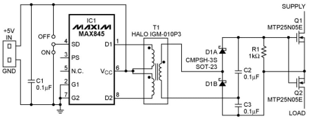 Transformer Power Driver for Power Management